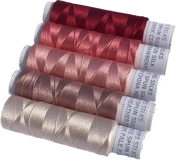 140/2 Spun silk pack-